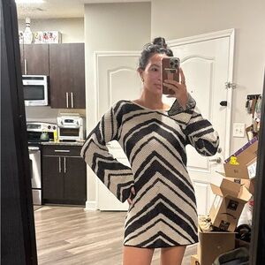 MAZIE MINI DRESS - BLACK